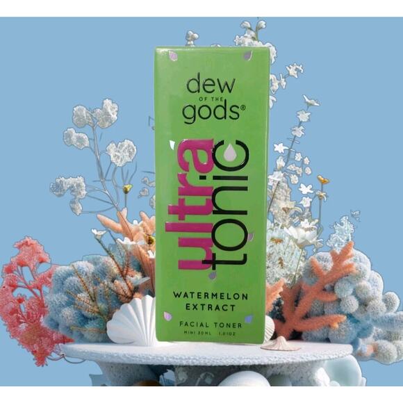 Dew of the Gods Ultra Tonic Watermelon Extract Facial Toner 1.01 Oz New Exp 2026 - Picture 2 of 9